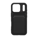 iPhone 17 Pro Kotelo Korttipidike Musta