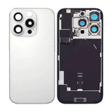iPhone 16 Pro Max Takalasi pienosilla - Valkoinen Titaani