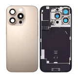 iPhone 16 Pro Takalasi pienillä osilla - Hiekanvärinen titaani