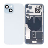 iPhone 15 Plus Takalasi pikkukomponenteilla - Valkoinen