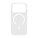 iPhone 17 Pro -kuori, kamerasuoja, MagSafe, valkoinen