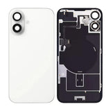 iPhone 16 Plus Takalasi pikkukomponenteilla - Valkoinen