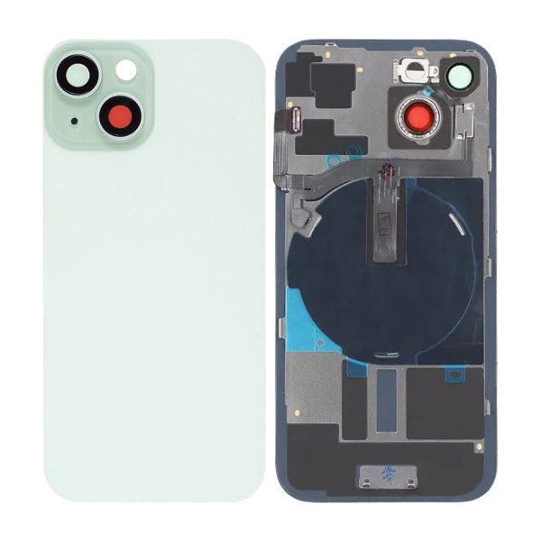 iPhone 15 Takalasi pienosilla - Vihreä