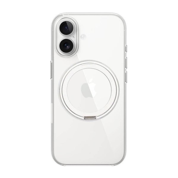 iPhone 17 Kuoret Kääntyvä MagSafe Jalusta Läpinäkyvä