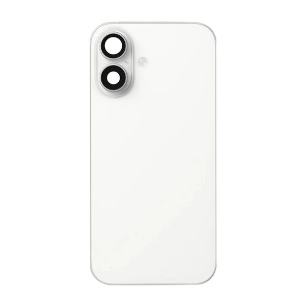 iPhone 16 Takalasi pienillä osilla - Valkoinen