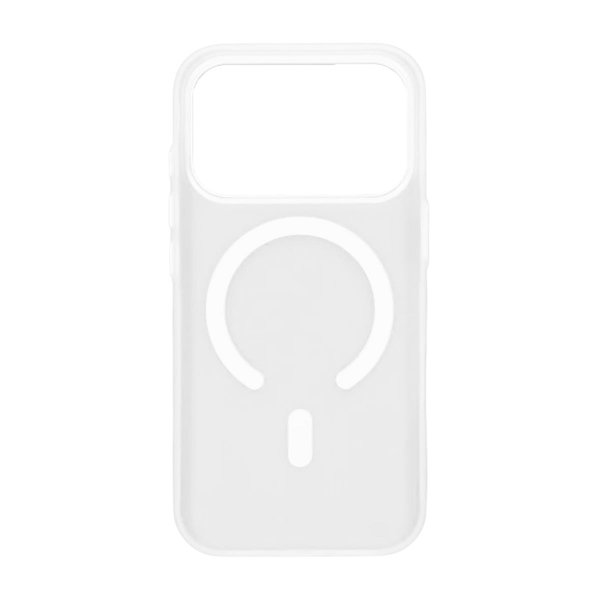 iPhone 17 Pro -kuori, kamerasuoja, MagSafe, valkoinen