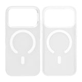 iPhone 17 Pro -kuori, kamerasuoja, MagSafe, valkoinen