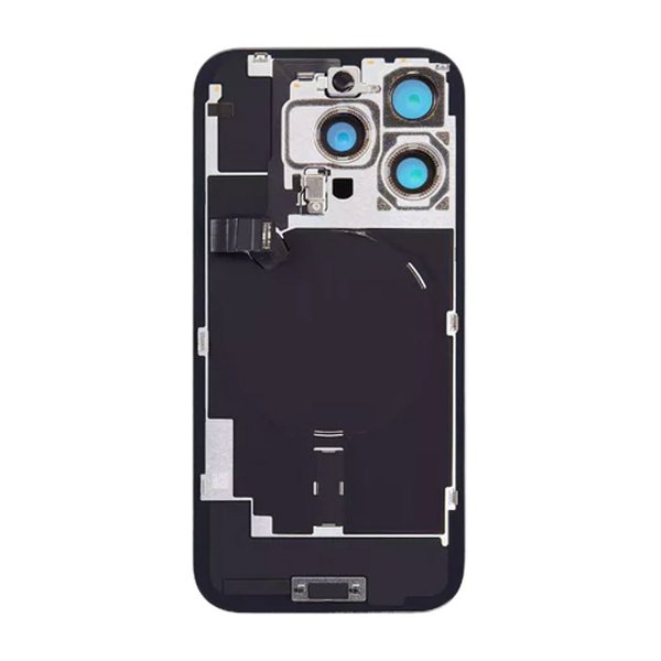 iPhone 16 Pro Max Takalasi pienosilla - Valkoinen Titaani