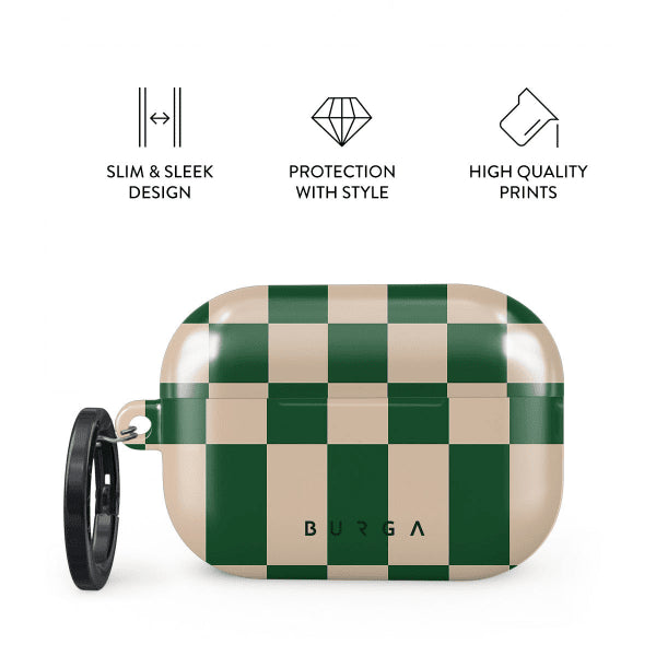 Burga AirPods Pro 2 -kuori, design Ivy League
