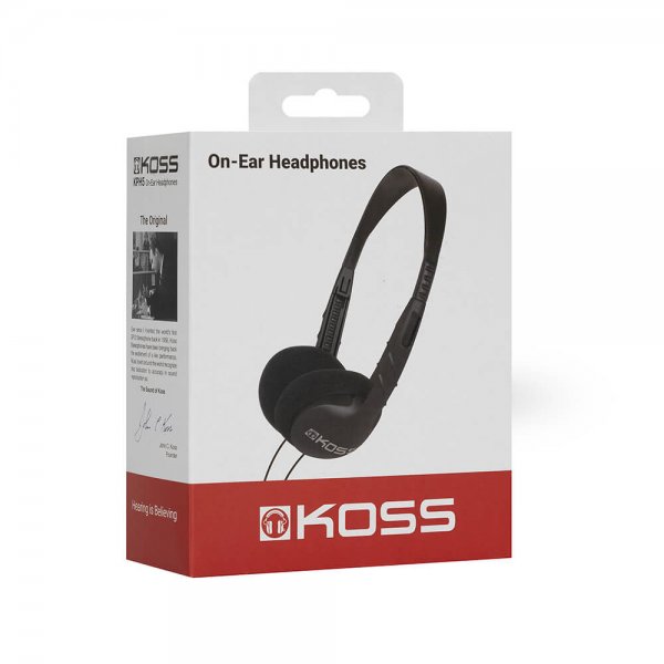 Koss KPH5 On-Ear -kuulokkeet, musta