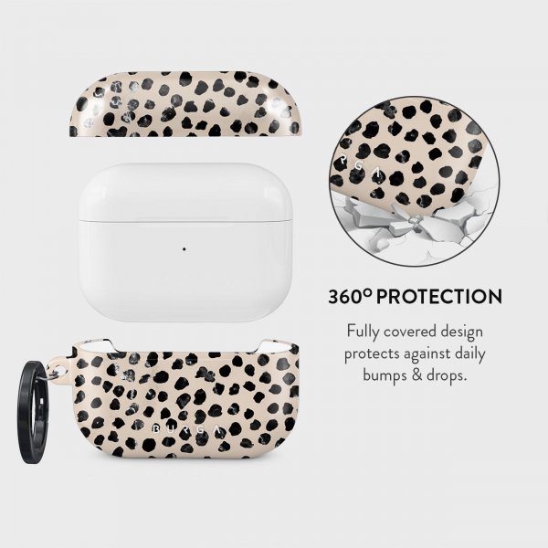 Burga AirPods Pro 2 Kuoret Design Almond Latte