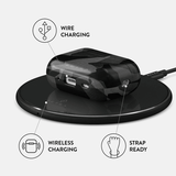 Burga AirPods Pro 2 Kuoret Design Night Black Camouflage