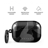 Burga AirPods Pro 2 Kuoret Design Night Black Camouflage
