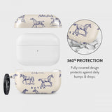 Burga AirPods Pro 2 -kuori, Derby Race -muotoilu