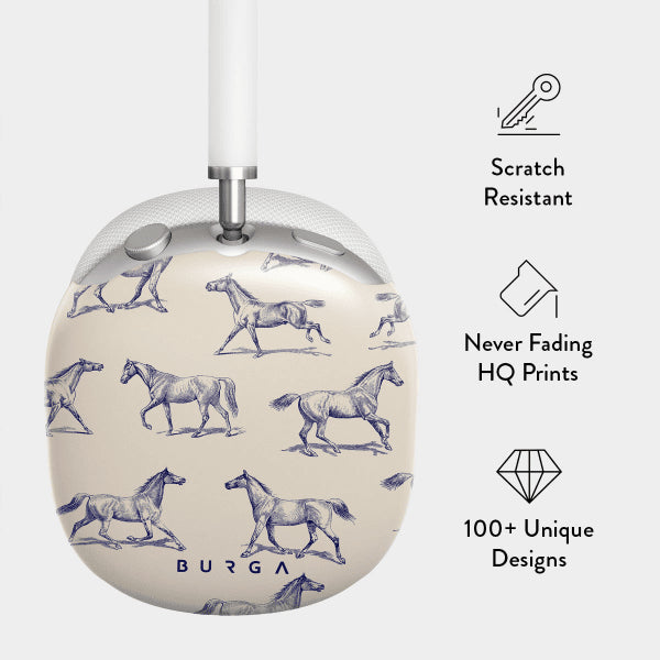 Burga AirPods Max kuoret Design Derby Race