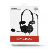 Koss Kuulokkeet PortaPro Communication Headset On-Ear Mic Musta