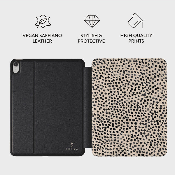 Burga iPad 10.9 (10. sukupolvi)/iPad 11 (A16) Folio-kotelo Almond Latte
