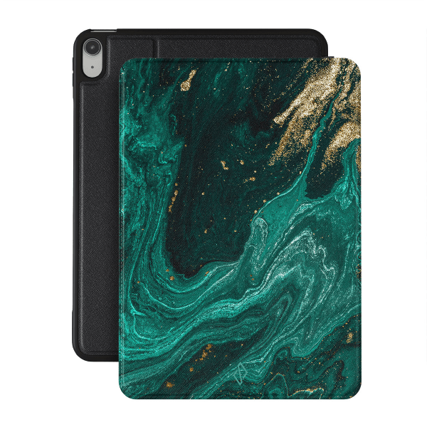 Burga iPad 10.9 (10. sukupolvi)/iPad 11 (A16) Folio-kotelo Emerald Pool