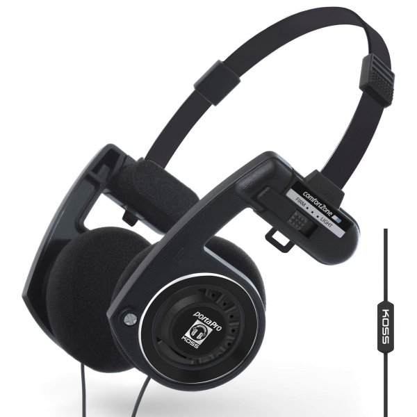 Koss PortaPro 3.0 On-Ear Mic Remote Dark Master -kuulokkeet