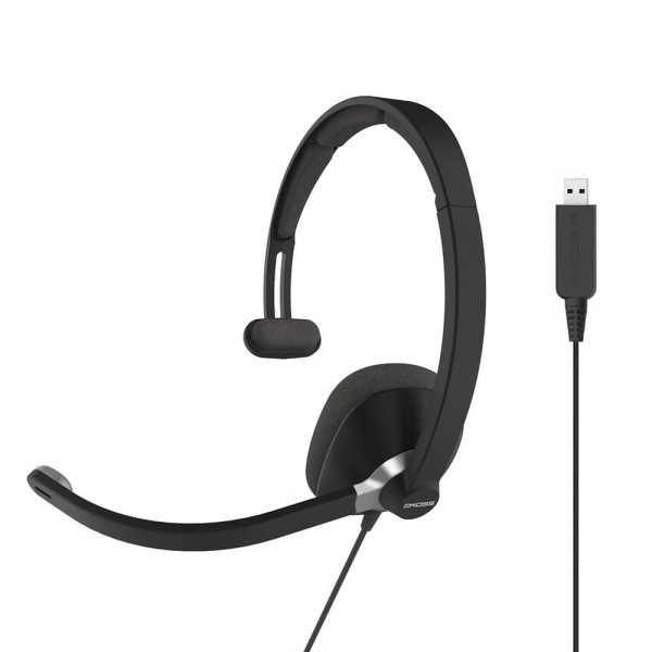 Koss Headset CS295 Mono On-Ear Mic USB Musta