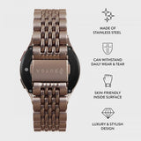 Burga Samsung Galaxy Watch 20mm Ranneke Metalli Ruusukulta