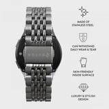 Burga Samsung Galaxy Watch 22mm Ranneke Metalli Hopea