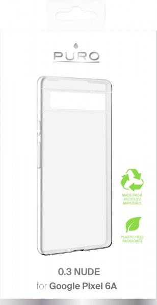 Puro Google Pixel 6a Suojakuori Nude Transparent