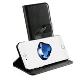 Vivanco iPhone 6/6S Plus/iPhone 7 Plus/iPhone 8 Plus -kotelo Classic Wallet, musta