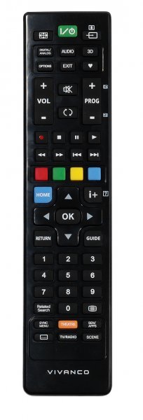 Vivanco Korvaava kaukosäädin Sony TV:lle
