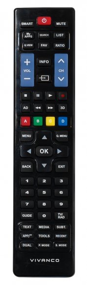 Vivanco-vaihtokaukosäädin LG-televisiolle