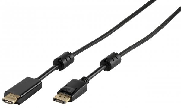 Vivanco DisplayPort–HDMI-kaapeli 1,8 m