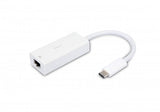 Vivanco-sovitin USB Type-C Network Adapter RJ45 Valkoinen