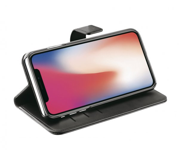 Vivanco iPhone 11 Pro Max Classic Wallet -kotelo, musta