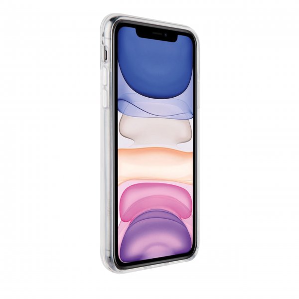 Vivanco iPhone 11 -suojakuori Safe & Steady, läpinäkyvä