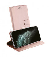 Vivanco iPhone 11 Pro Classic Wallet -suojakotelo, ruusukulta