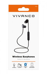Vivanco Langattomat Kuulokkeet Wireless Earphones Musta