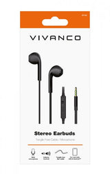 Vivanco Kuulokkeet Stereo Earbuds 3.5mm Musta