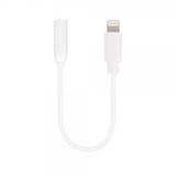 Vivanco Äänisovitin Lightning–3,5 mm MFI Valkoinen