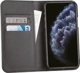 Vivanco iPhone 12 Mini Kotelo Classic Wallet Musta