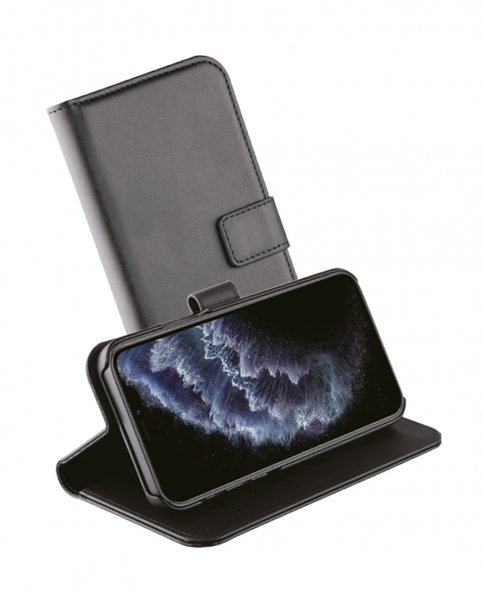 Vivanco iPhone 12 Mini Kotelo Classic Wallet Musta