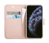 Vivanco iPhone 12 Pro Max suojakotelo Classic Wallet ruusukulta