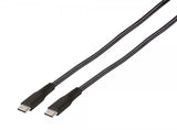 Vivanco Kaapeli Longlife Punottu USB-C/USB-C 0.5m Musta