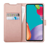 Vivanco Samsung Galaxy S23 FE Classic Wallet -kotelo, ruusukulta