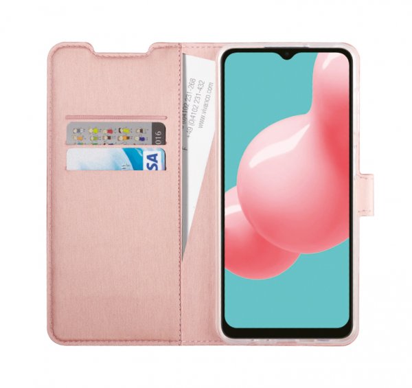 Vivanco Samsung Galaxy A34 5G Fodral Classic Wallet ruusukulta