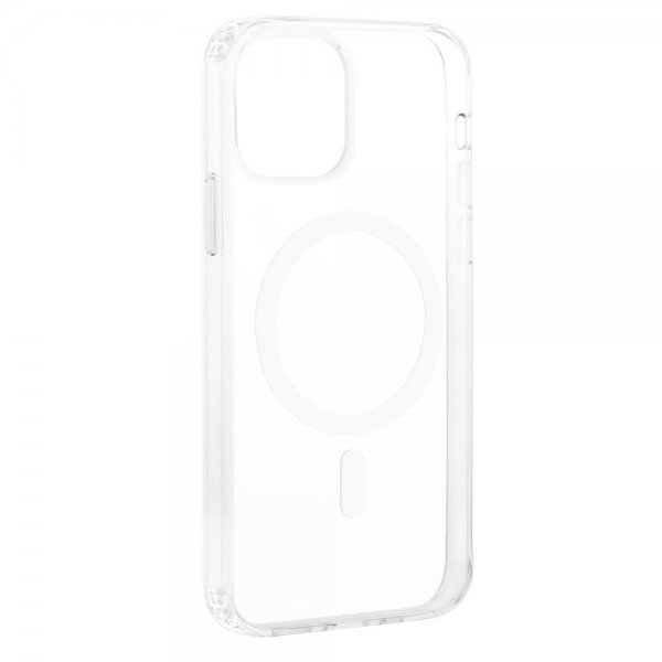 Vivanco iPhone 13 Pro Max -kuori Mag Steady MagSafe läpinäkyvä