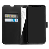 Vivanco iPhone 15 Pro Classic Wallet -kotelo, musta