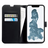 Vivanco iPhone 15 Plus -kotelo, Classic Wallet, musta