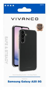 Vivanco Samsung Galaxy A25 Kuoret Safe & Steady Transparent