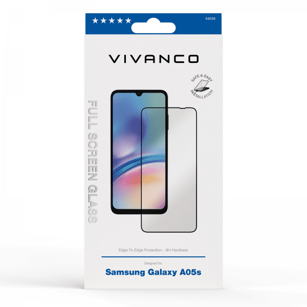 Vivanco Samsung Galaxy A05s näytönsuoja kokoruutu