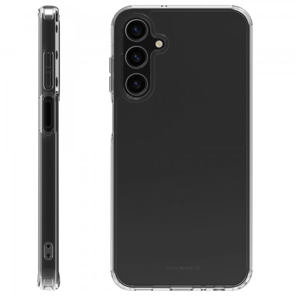 Vivanco Samsung Galaxy A05s kuori Safe & Steady Transparent